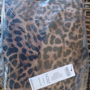 Leopard Print Garment Bag